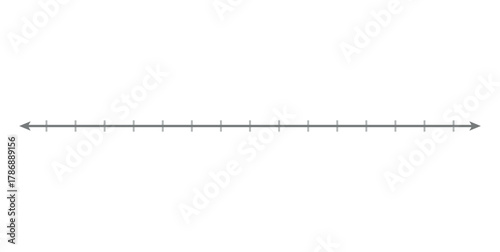 Empty Number Line Worksheet in Mathematics.