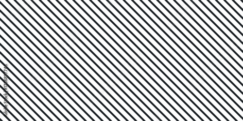 black horizontal stripes pattern, seamless texture vector background.