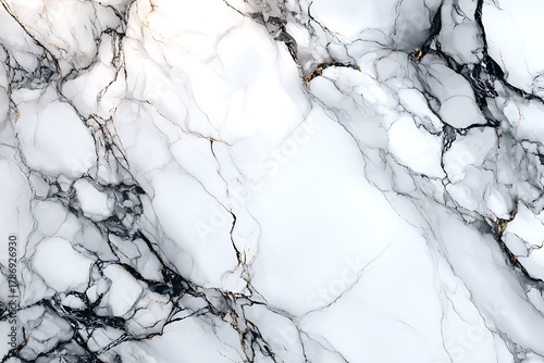 Elegant White and Grey Marble Ink Texture Background.