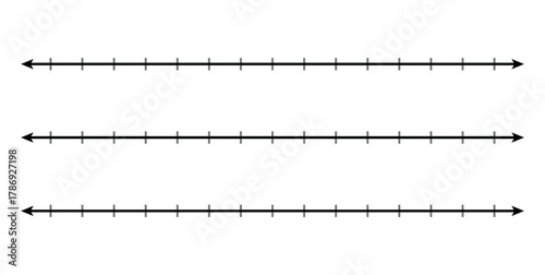 Empty Number Line Worksheet in Mathematics.