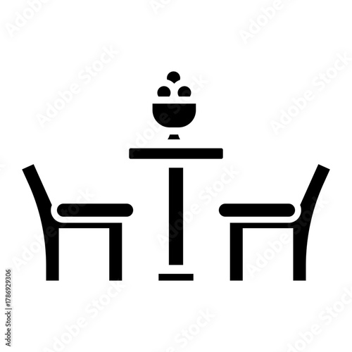 food courts Solid icon