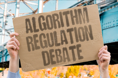 Fotografija "Algorithm Regulation Debate" Tech oversight needed