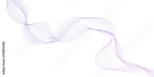 Abstract wavy lines on white background, translucent gray lines weaving across a pristine white backdrop, elegant abstract design featuring flowing waves in subtle gray tones.