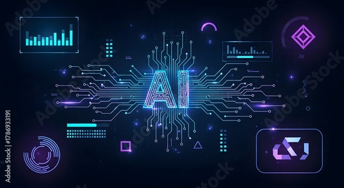 AI Integrated Technology Network with Data Visualization for Future Innovations