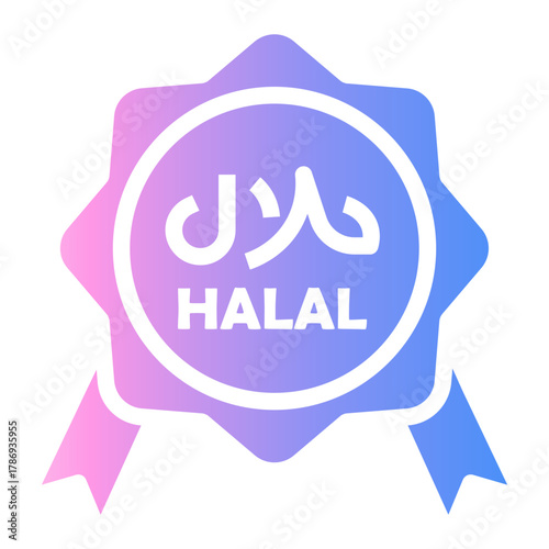 food courts Gradient icon