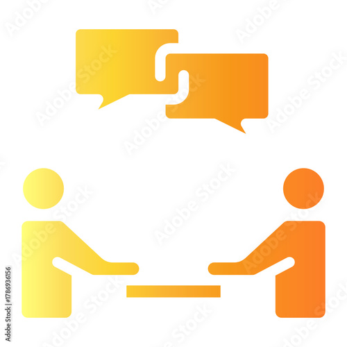 food courts Gradient icon