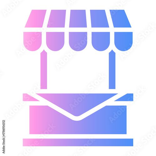 food courts Gradient icon