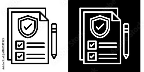 Healthcare  Icon Set White Style Collection