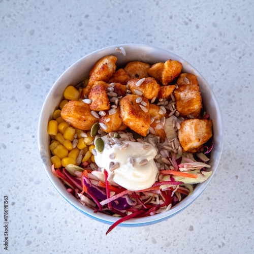 Mexi Fried Chicken Bowl