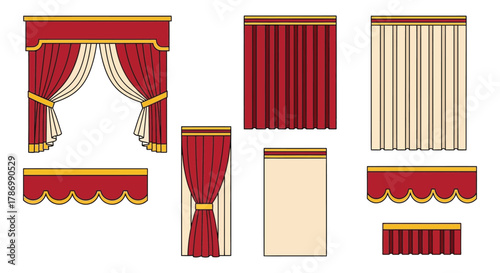 Elegant drapery and window treatments for luxurious interiors
