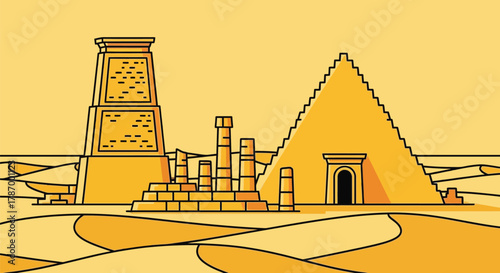 Méroé pyramids sudan nubian pyramids african architecture travel