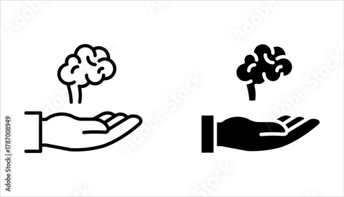 Organ Donation Icon Set, Medical Collection, Human Organ Donation Concept Linear Pictograms on white background