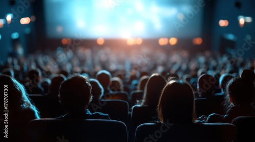 Wallpaper Mural Movie theater audience Torontodigital.ca