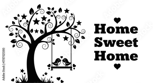 Create a warm homey feeling with this sweet family love design