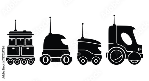 Autonomous delivery vehicles concept for modern logistics solutions