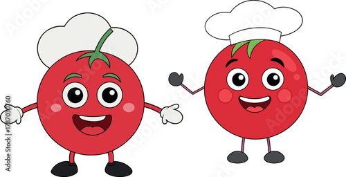 tomato chef illustration, cooking vegetable artwork, kitchen food cartoon, happy tomato character, cute chef vegetable, healthy food drawing, vegetable mascot design, farm fresh tomato vector, cooking