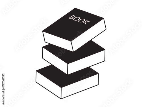 Stack of Books Icon
