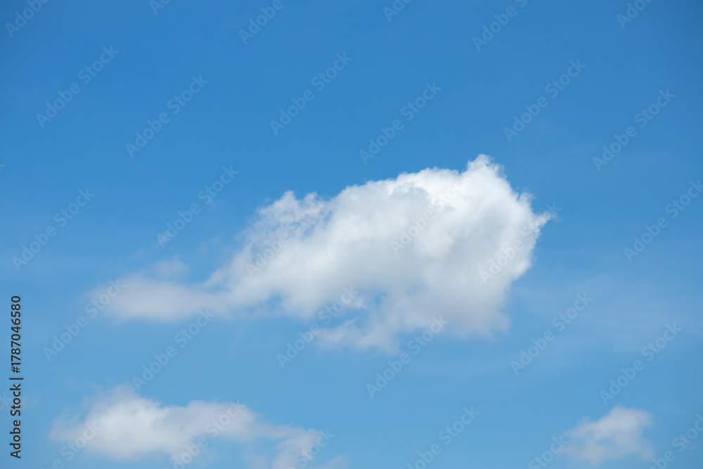 Obraz premium beautiful blue sky with clouds background