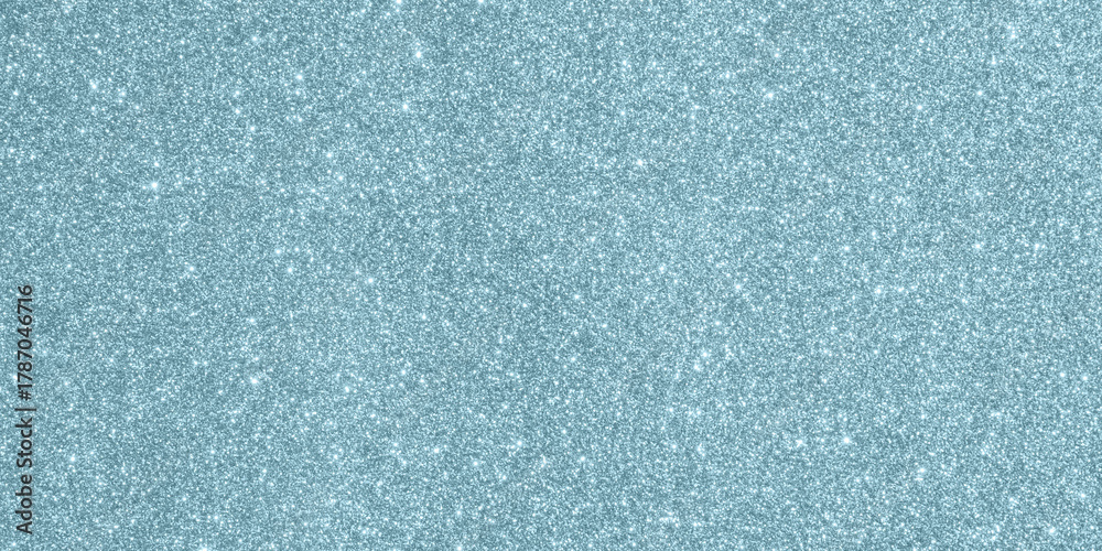 Fototapeta premium Abstract blue glitter sparkle texture background
