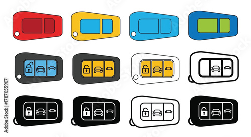 Modern car keys unlocking your ride, access and security solutions