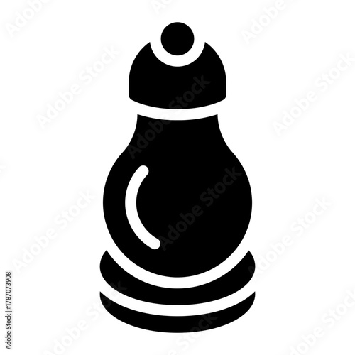 black pepper glyph icon