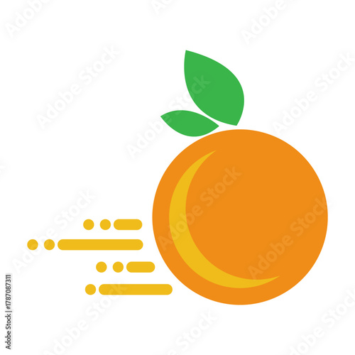 Citrus fruit icon design