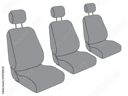 Car Seat Illustrations