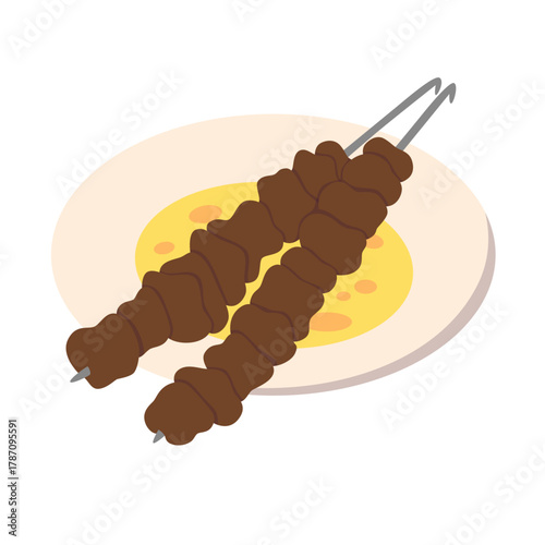 Sate Klathak Indonesian food