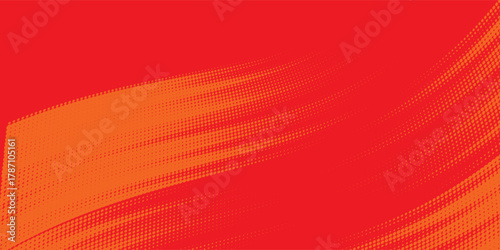 red and orange brush wrap car sticker pattern abstract banner sporty lines red and white color combination grunge brush modern pattern racing motorsport design, Eps 10.