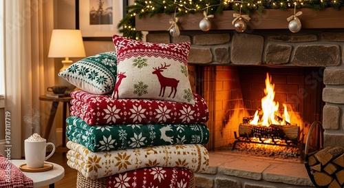 Cozy Christmas Home Decor Stocking Stuffers and Fireside Comfort