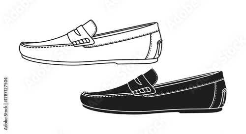 Two black and white upward trending bar graphs with curved arrows