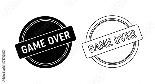 Two minimalist bookshelves one white and one black shown in a simple line drawing