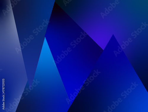 Abstract geometric blue and purple gradient background with faceted design