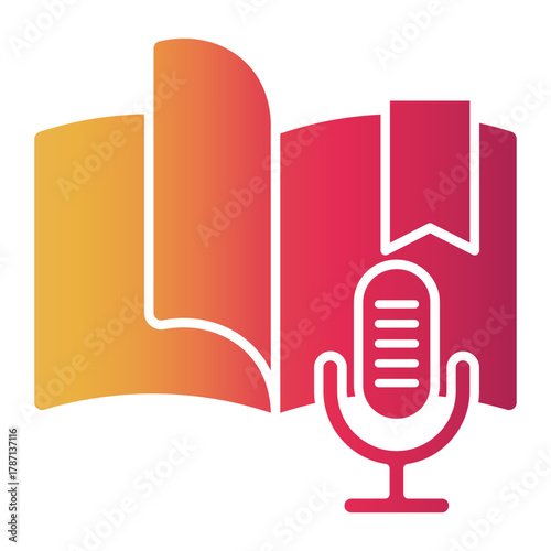 microphone Gradient icon