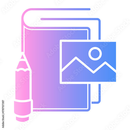 diary Gradient icon
