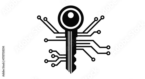 Key circuit security digital technology access system lock internet