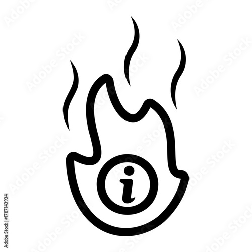 fire Line Icon