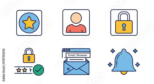 Stay secure with password protection and get notified of important mail