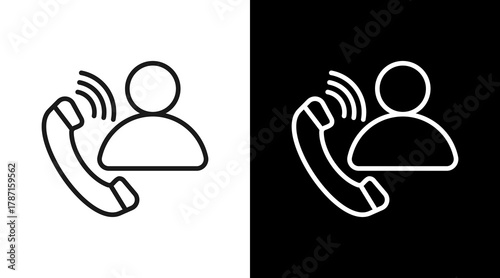 Call  Icon Set Multiple Style Collection