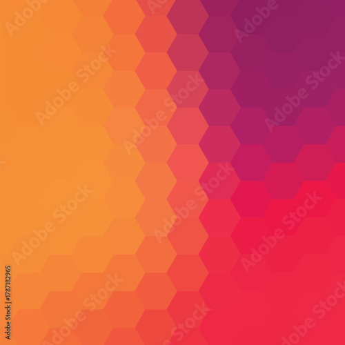 color geometric background. hexagonal design. polygonal style. eps 10