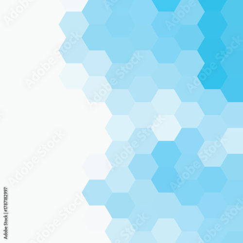 hexagonal abstract background. vector illustration. eps 10