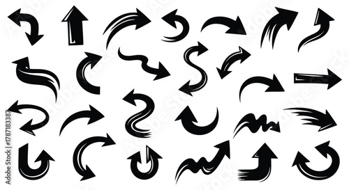 Dynamic arrow collection for your next creative design project now