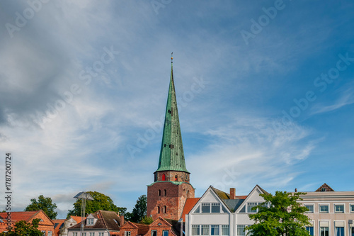 Travemunde is a small German town located at the mouth of the Trave River on the Baltic Sea, Germany