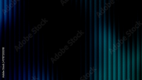 dark blue teal gradient vertical stripe effect on black background a modern digital look with subtle glow and transparent texture