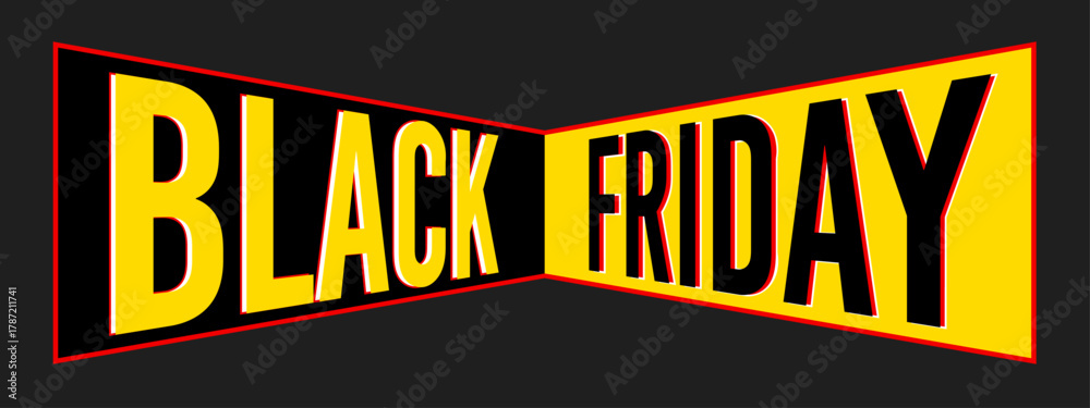 Fototapeta premium Black friday, november, promotion, price, retail.