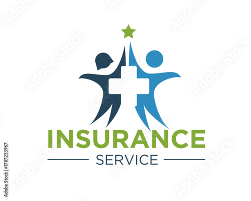 life insurance logo designs for health protection