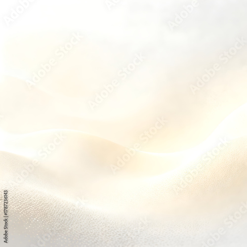 Abstract White Background: Soft Cloudlike Gradient, Airy and Light