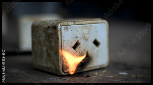 fire due to a socket AI generated