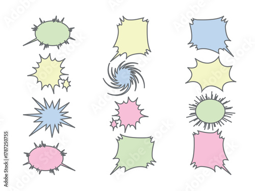 いろいろ吹き出しセット11