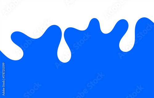 milk splash, milk simple shape for banner background, milk waves, milk splashes for advertising dairy products
